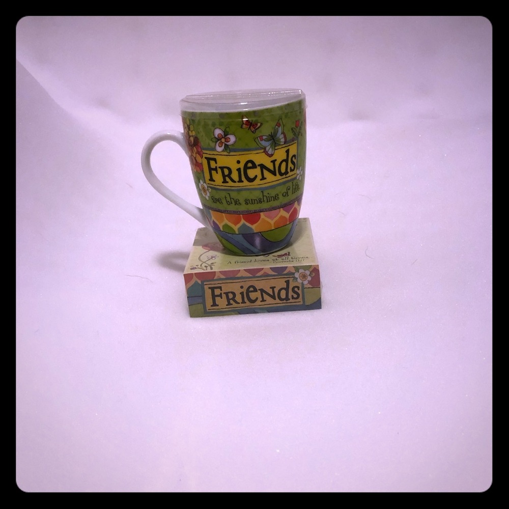 Friends mug with notepad - Picture 1 of 3